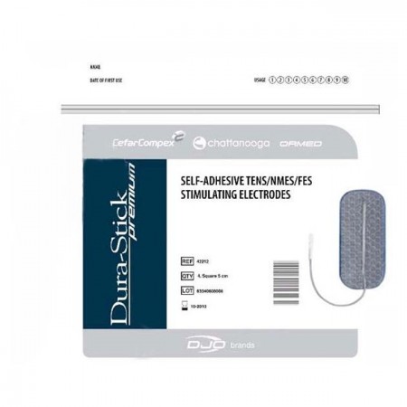 Electrodes 50x90 à fils Durastick Premium (sachet de 4)