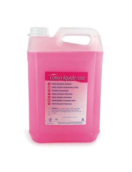 Lotion Moussante Liquide Rose 5L
