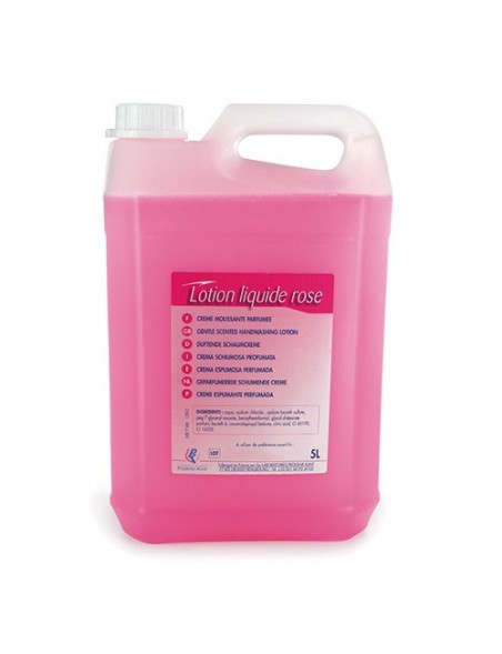 Lotion Moussante Liquide Rose 5L