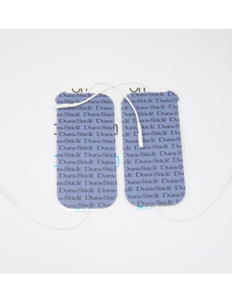 Electrodes 5x10 Double Sortie à Fils Dura Stick Plus (la paire)