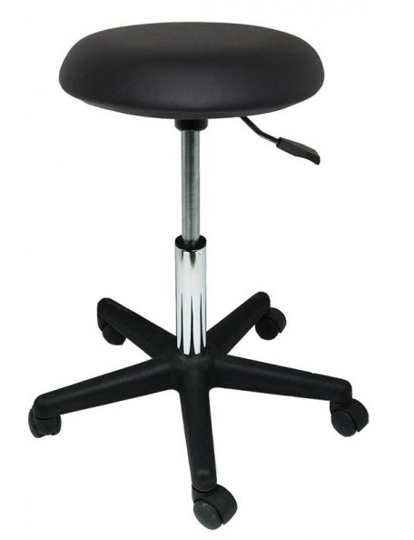 Tabouret Assise Tendue Eco Noir