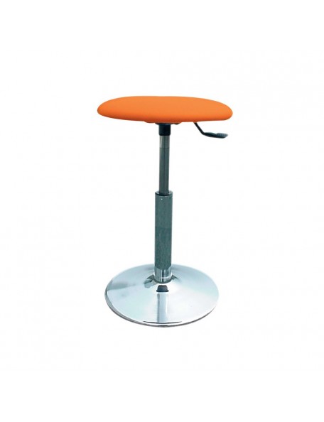 Tabouret Assise Tendue Sur Socle