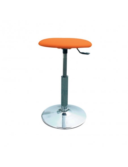 Tabouret Assise Tendue Sur Socle